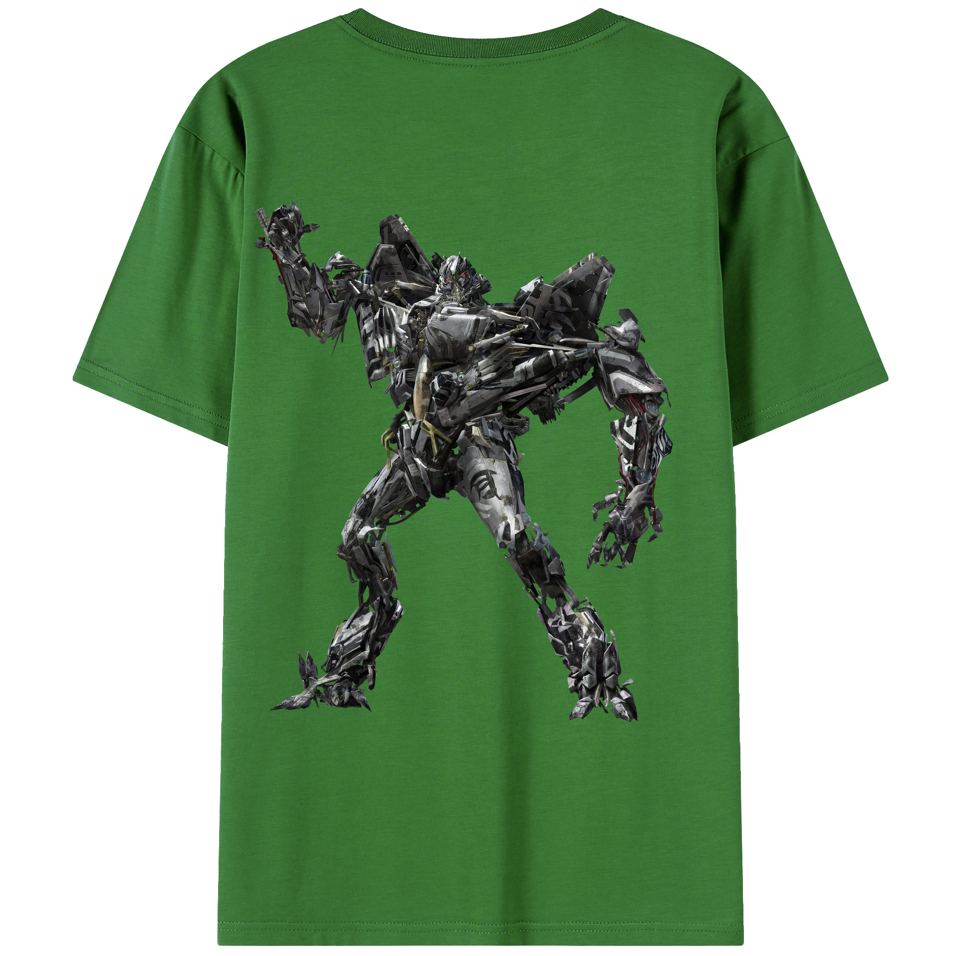 （画像用） Transformers トランスフォーマー レディース半袖Tシャツ(バックプリント)